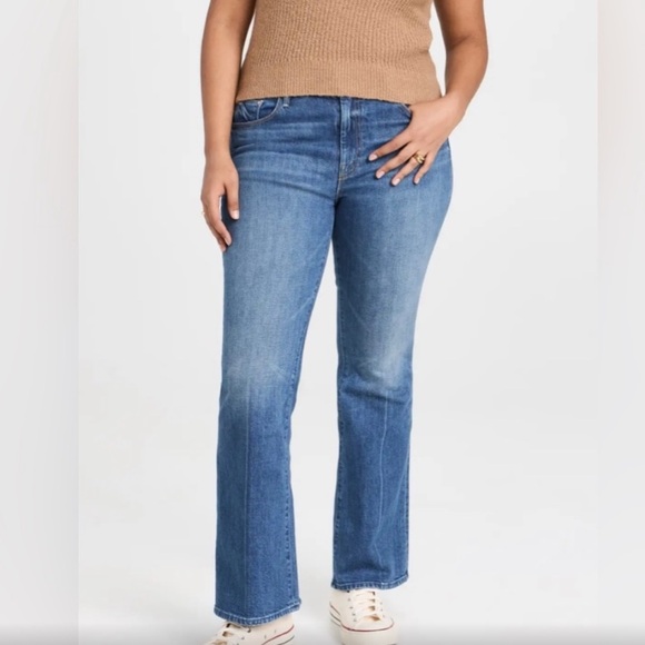 NEW Mother Superior The Weekender Flare Leg Jeans Mid Rise Size 33 NWT - Picture 4 of 8